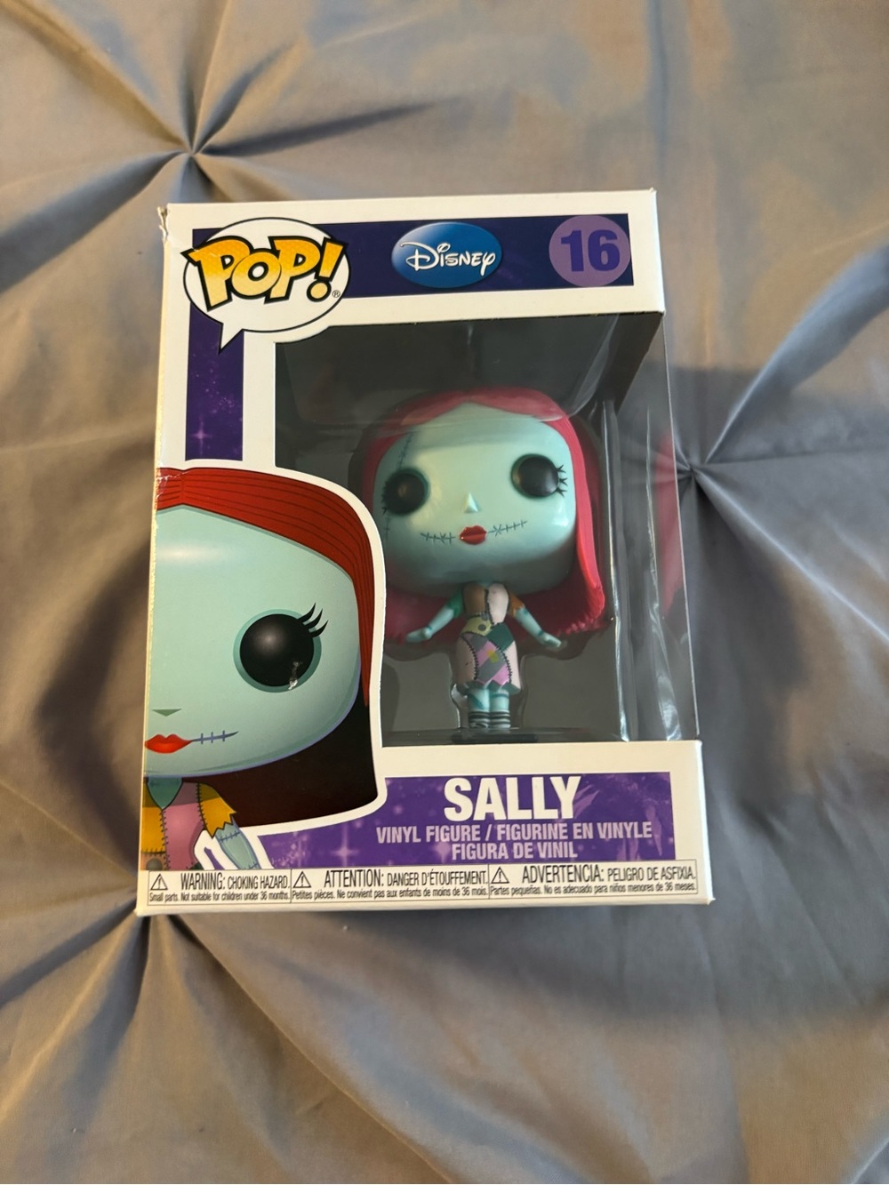 Funko POP! Disney Sally Vinyl Figure - Pink Hair, Blue Skin